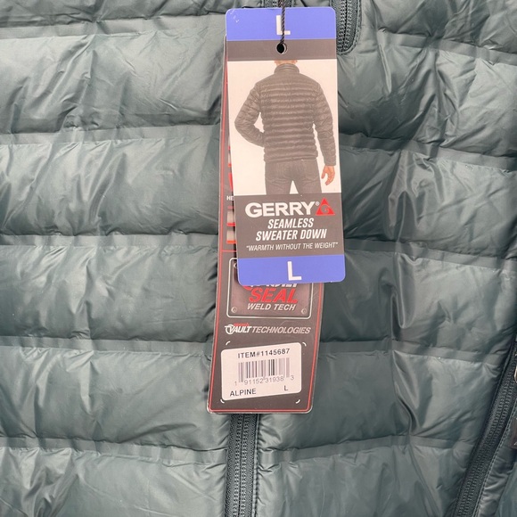 Gerry Weber Quilted Down-Style Puffer Jacket in Forest Green - Picture 2 of 10